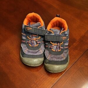 OshKosh B'gosh Blue and Orange Sneakers Velcro Closure